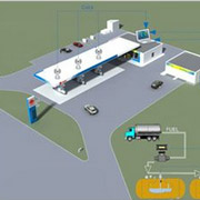 Fuel management system at petro station